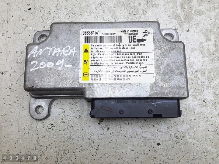 2009 Opel Antara ЭБУ 96838157, фото 1