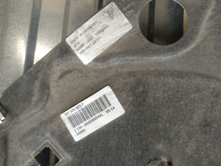 PORSCHE 911 992 защита днища двигателя 992825523P, фото 3