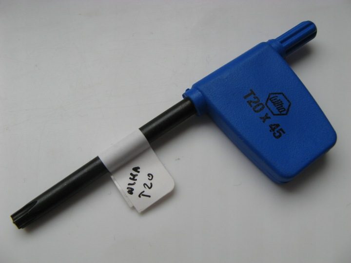 Fortis Отвертка ключ стержневой Torx T20x100mm, фото 1