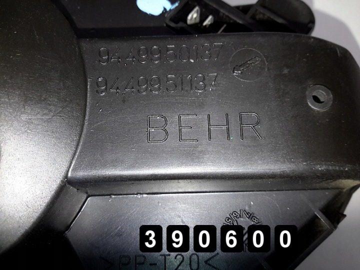 2000 Citroen Evasion Вентилятор моторчика вентилятора печки desine 9449950, фото 6