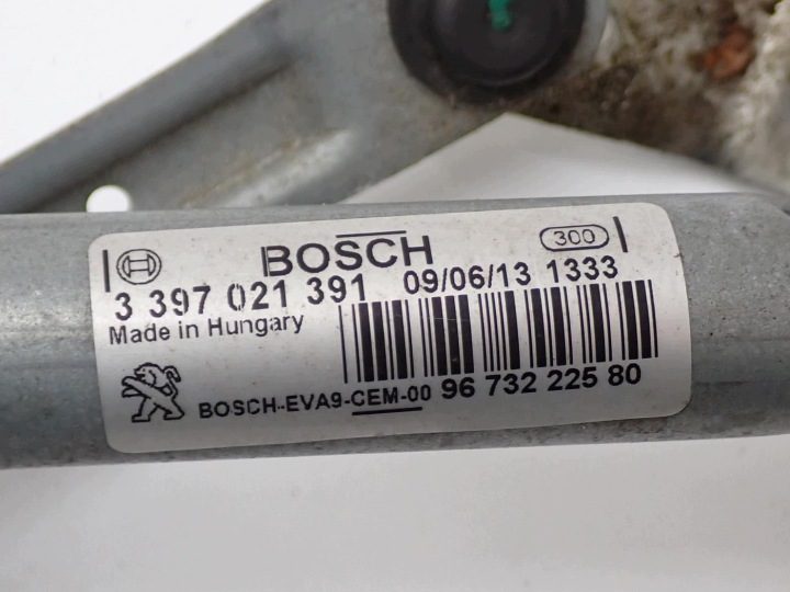 МЕХАНИЗМ МОТОРЧИК ДВОРНИКОВ ЕВРОПА ОРИГИНАЛ 9673222580 PEUGEOT 208 13 г., фото 3