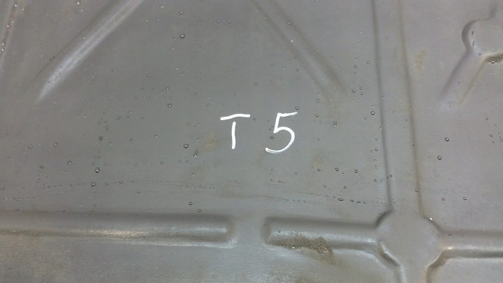 VW T5 РЕСТАЙЛИНГ T6 13-15 ЗАЩИТА НИЖНЯЯ ДВИГАТЕЛЯ 7E0805685A Б/У ОРИГИНАЛ, фото 5
