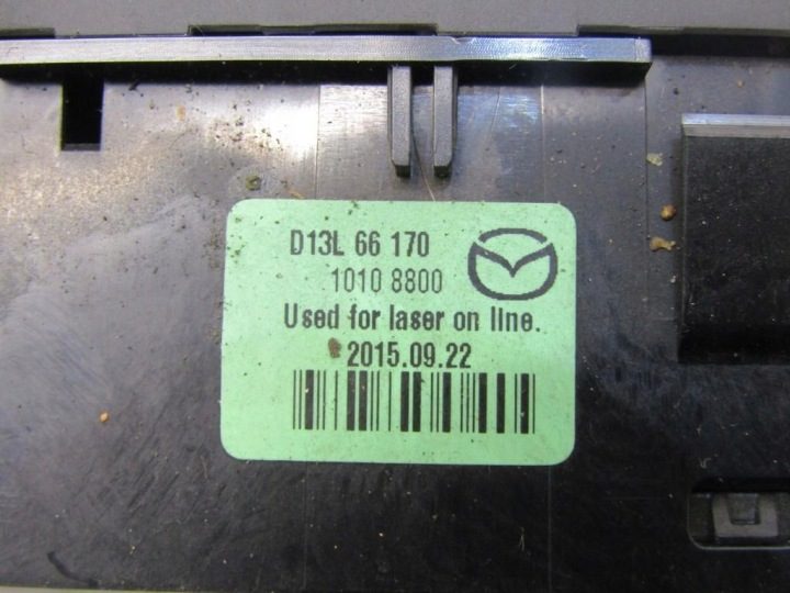 Переключатель панель регулировка света Mazda 2 DJ D13L66170, фото 2