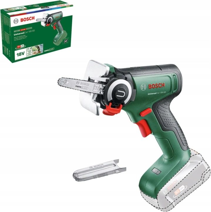 Bosch UniversalCut 18V-65 аккумуляторная Mini пила NanoBlade цепная SOLO, фото 1