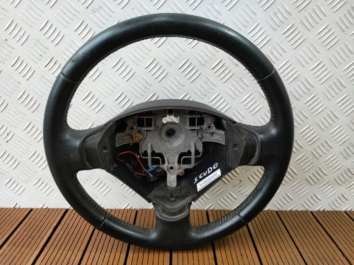 SCUDO JUMPY EXPERT II 07-14 РУЛЬ КОЖАНЫЙ КОЖА OE, фото 1
