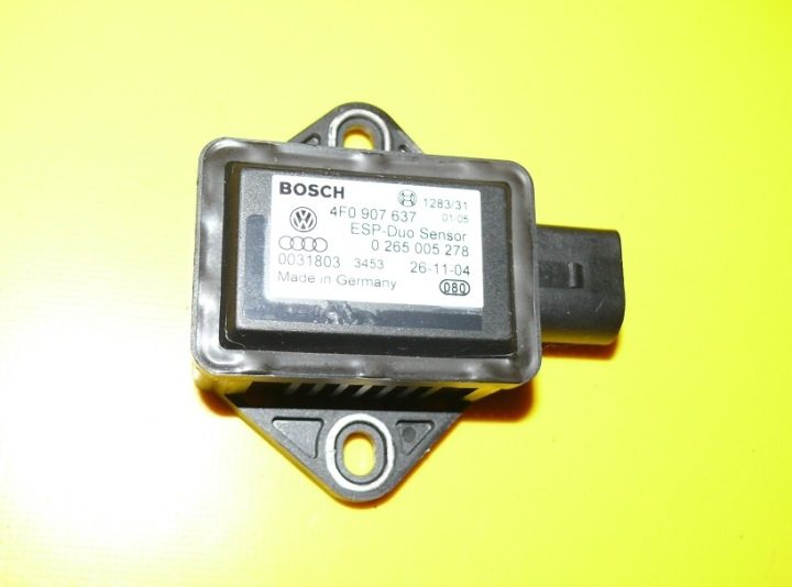 Датчик модуль датчик ускорения ESP Audi A6 C6 4F0907637 0265005278, фото 1