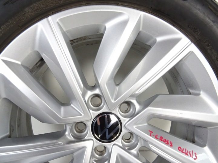 VW T-CROSS КОЛЕСА ЛИТЫЕ ДИСКИ ШИНЫ BRIDGESTONE 205/60R16 2GM601025S ЛЕТО, фото 5