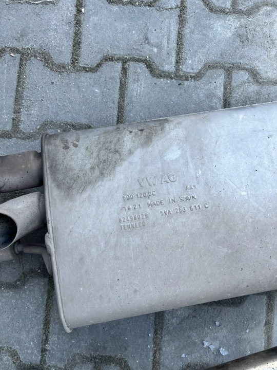 ГЛУШИТЕЛЬ ТРУБА SEAT LEON IV 20- 1.5 TSI 5WA253211B 5WA253611C, фото 4