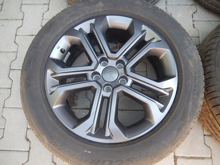 КОЛЕСА ДИСКИ ШИНЫ JEEP COMPASS РЕСТАЙЛИНГ 225/55/18 ЛЕТО, фото 2