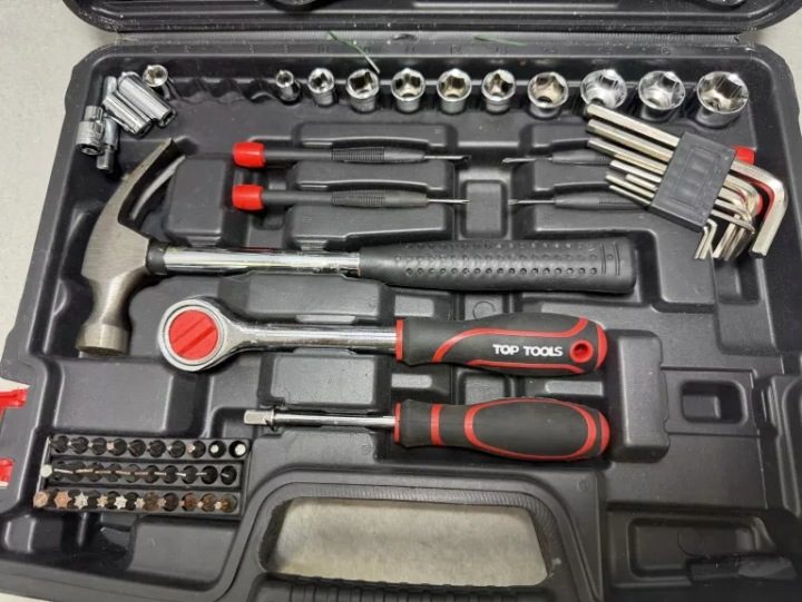 TOP TOOLS комплект инструментальный 1/4", 3/8" 73 шт. 38D500, фото 2