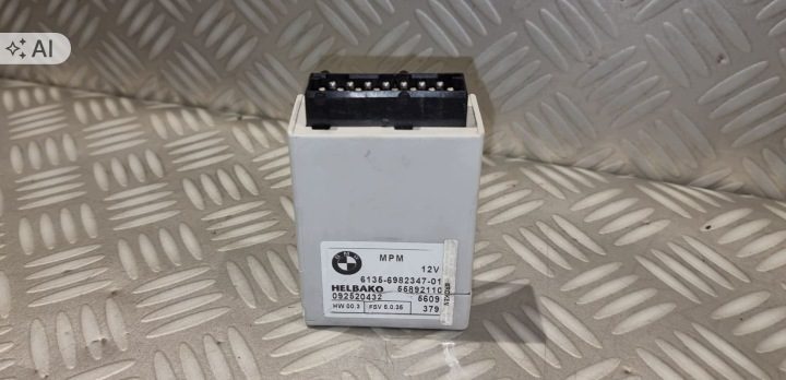 BMW 5 E60 E61 6 E63 E64 блок управления микро Power Energi MPM 6982347 отл., фото 1