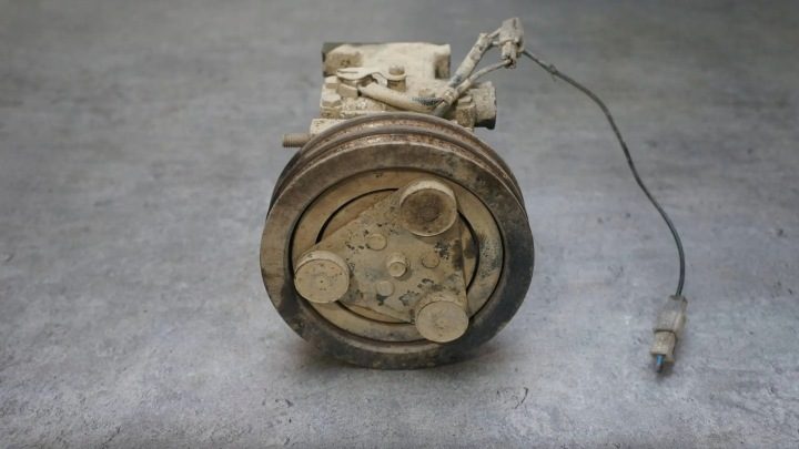 КОМПРЕССОР КОНДИЦИОНЕРА MAZDA 323F VI (BJ) 2.0 DITD, фото 3