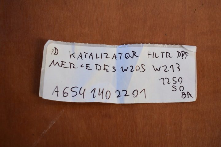Катализатор фильтр DPF Mercedes W205 W213 1, фото 5