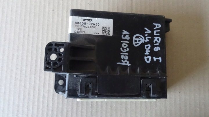TOYOTA AURIS I E15 МОДУЛЬ КОНДИЦИОНЕРА 8865002650, фото 2