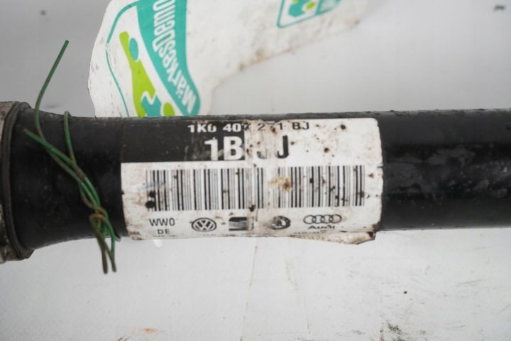 ПОЛУОСЬ ЛЕВАЯ ПЕРЕДНЯЯ VW PASSAT B7 1K0407271BJ, фото 2