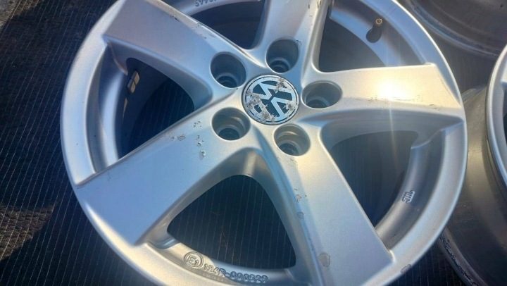 4× Литой диск Volkswagen OE Golf VII 6.0" x 15" 5x112 ET 43, фото 3