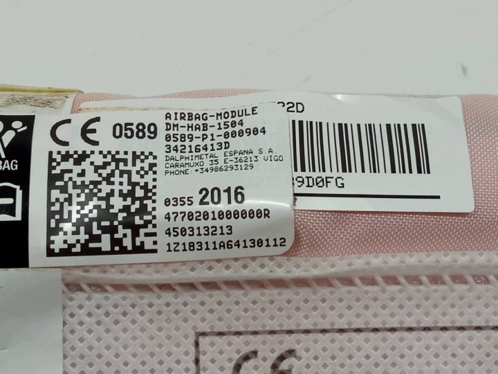 ШТОРКА ПРАВАЯ ПАССАЖИРА X 03552016 13393369 Opel Crossland I (2017-2024), фото 4