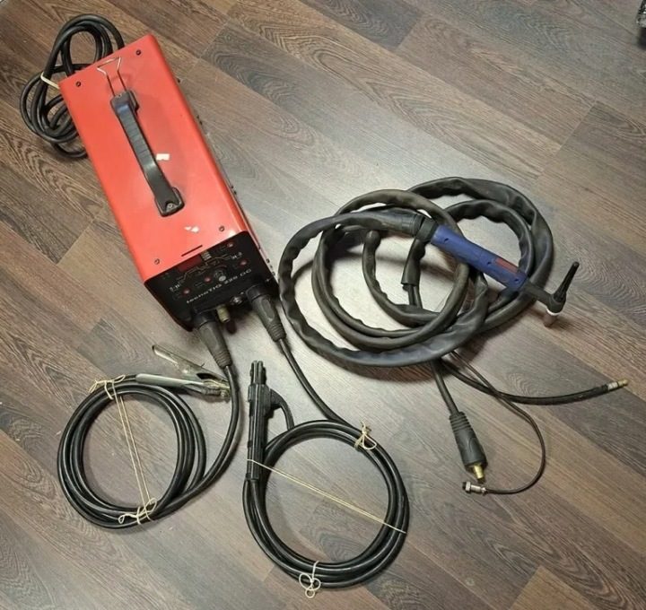 Сварочный аппарат ИДЕАЛЬНЫЙ Tecnotig 220 IGBT AC/DC Pulse MMA MPX TIG HF комплект, фото 7
