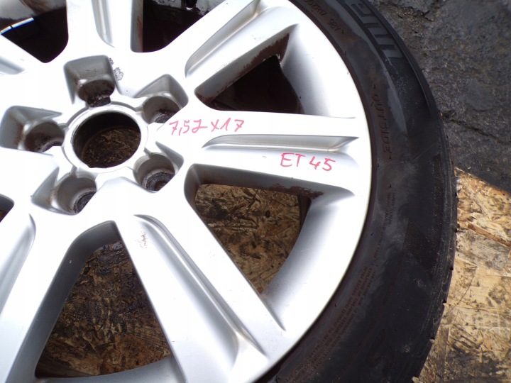 4× Литой диск Audi OE 7.5" x 17" 5x112, фото 7