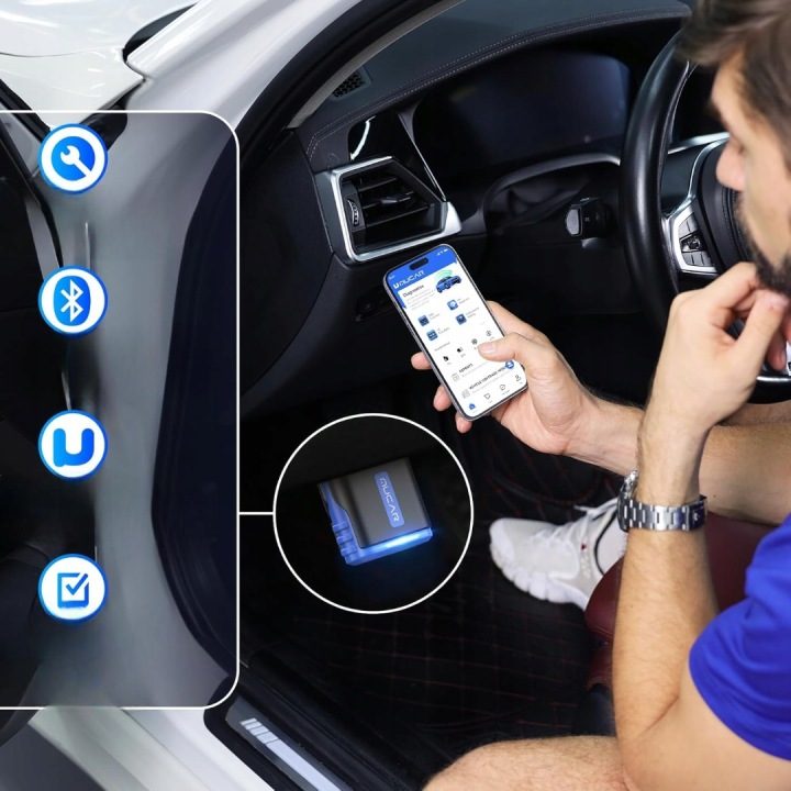 ИНТЕРФЕЙС ДИАГНОСТИЧЕСКИЙ MUCAR DRIVERSCAN OBD2 BLUETOOTH 5.2 IOS ANDROID, фото 2