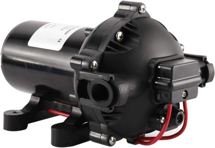 Комплект насоса для мойки pokładu YaeMarine 70 PSI 12 В, 5 GPM G480, фото 2