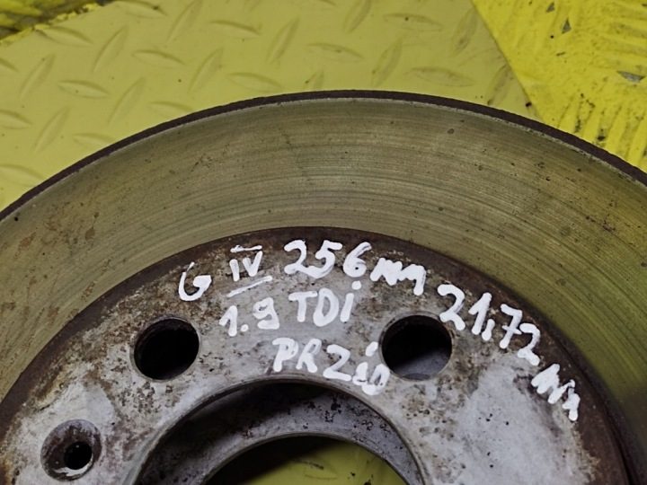 VW GOLF IV 1.9 TDI ДИСКИ ТОРМОЗНЫЕ ПЕРЕДНИЕ, фото 6