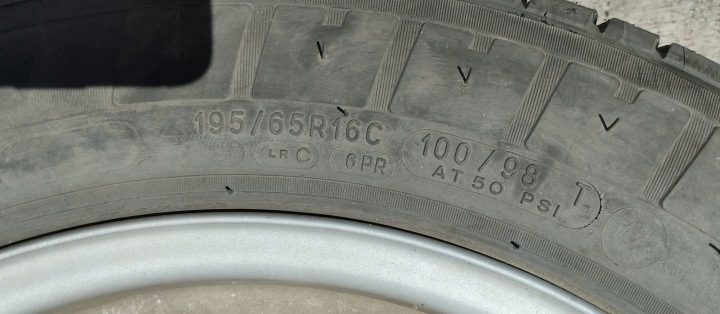 ДОКАТКА ДИСК VITO W447 195/65R16C 5x112 ET52 A4474010101, фото 4