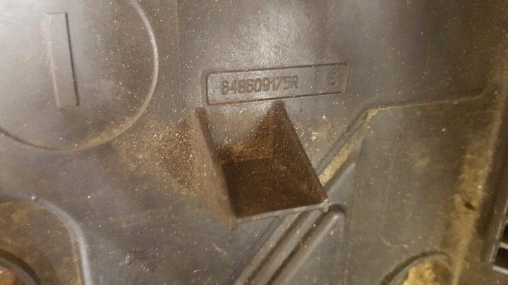 Площадка аккумулятора Renault OE 648609175R, фото 3