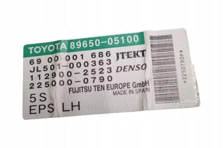 Блок управления гидроусилителя руля TOYOTA AVENSIS УНИВЕРСАЛ (_T27_), фото 3