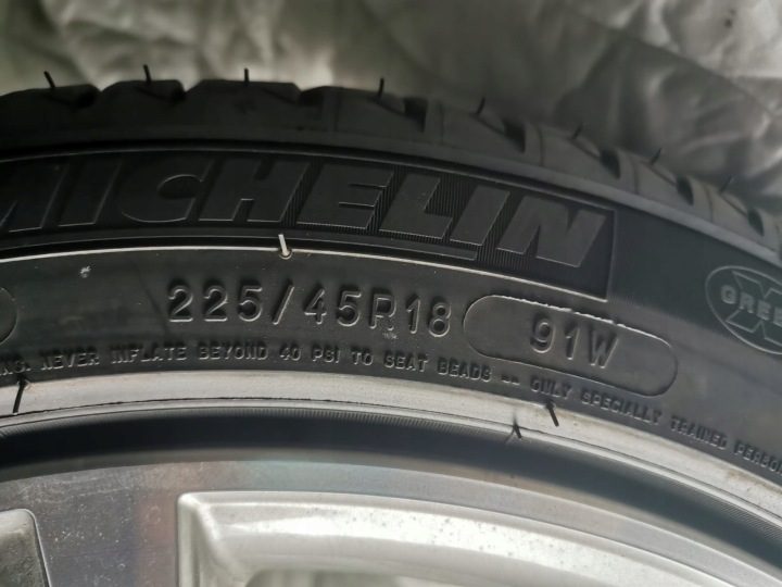 4x колеса летние BMW F45 F46 F40 F44 225/45R18 лето демо, фото 6