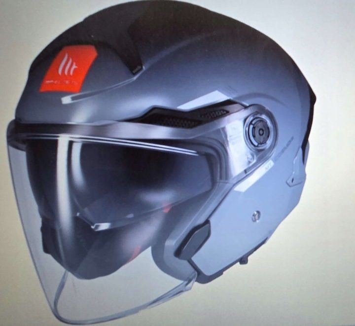 MT Helmets Открытый MT Cosmo Sv Połyskujący Серый, фото 1