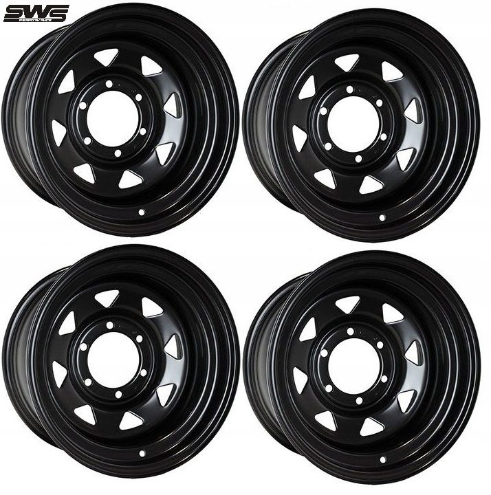 4× Штампованный диск SWS A02 10.0" x 15" 6x139.7, фото 1