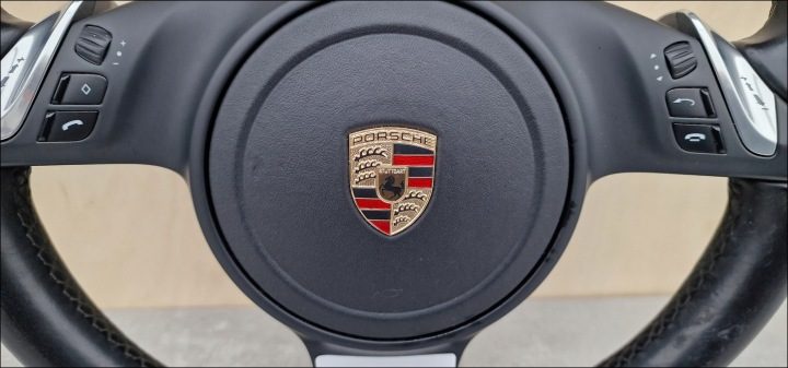 РУЛЬ ПОДУШКА БЕЗОПАСНОСТИ PORSCHE PANAMERA 970 CAYENNE PDK K95/348, фото 5