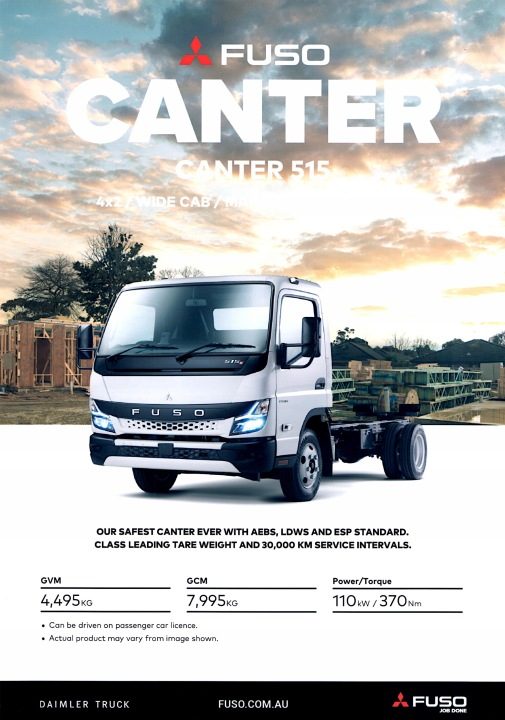 ПРОСПЕКТ FUSO CANTER 515 WIDE CAB, фото 1
