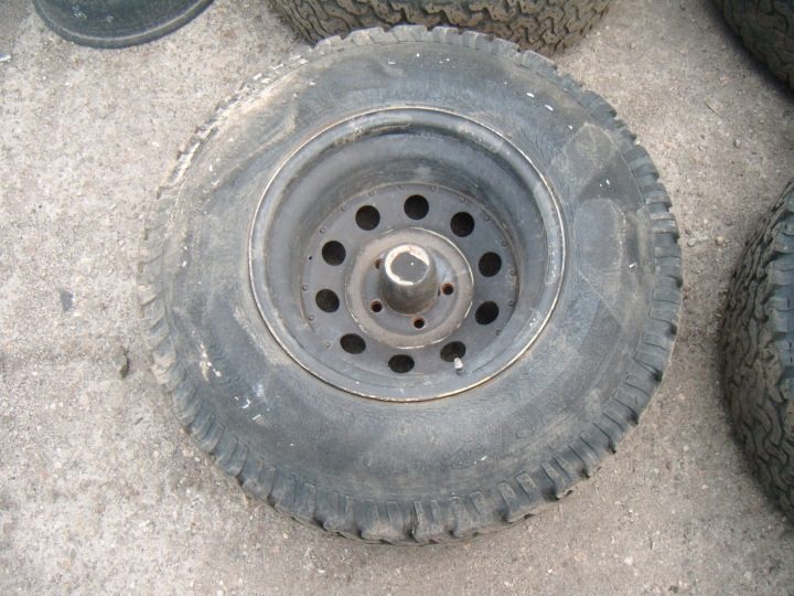 4× Штампованный диск Jeep OE 8.0" x 15" 5x114.3 ET 40, фото 4