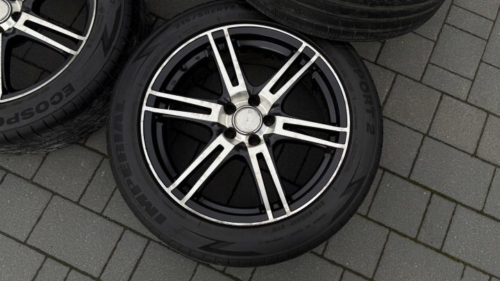 Колеса 215/50 r17 5x100 литые диски et32 Audi Seat Skoda VW, фото 5