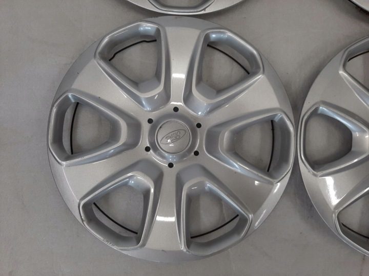 4× Колпак Ford OE Оригинальный 15" серебристый, фото 3