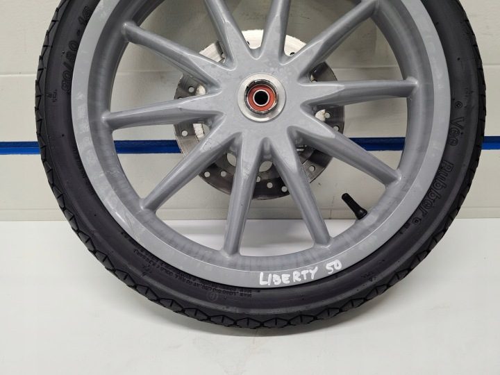 Piaggio Liberty 50 диск передний тормозной диск, фото 10