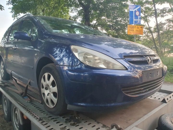 ШЛАНГИ ГИДРОУСИЛИТЕЛЯ Peugeot 307 SW 2002 г. EGED 80 кВт 1.6 Benz ВОЗДУШНЫЕ SZCZELNE, фото 5