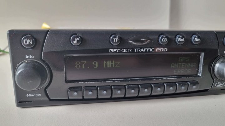 Автомагнитола Ford Becker Trafic Pro Ford VW Golf mk3 Passat t4 t5, фото 2
