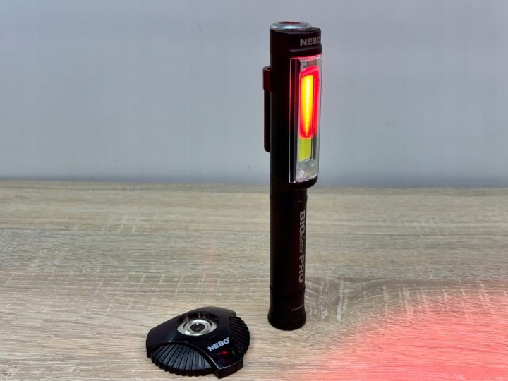 NEBO BIG LARRY PRO+ Black Line 600 Lum COB LED + 220 Lum NEB-FLT-1033-B, фото 5