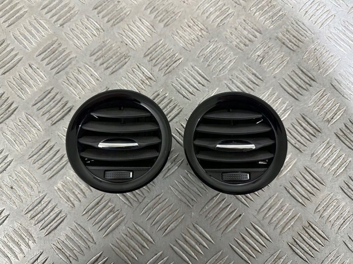 Opel Corsa D Adam решетки обдува черные с хром, фото 1