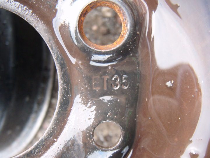 4× Штампованный диск Fiat OE 5.0" x 13" 4x98 ET 35, фото 6