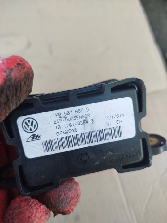 МОДУЛЬ ESP AUDI A3 8P 2.0 TDI 140 л.с. 1K0907655D, фото 2