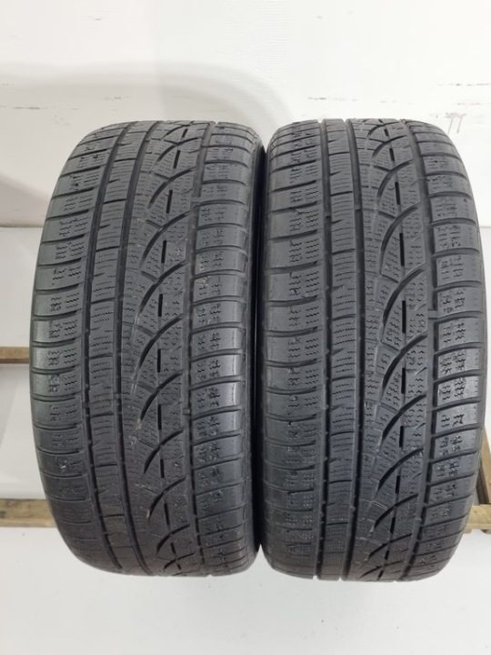 2× Шина зимняя Hankook Winter i*cept Evo W310B 245/50R18 100 H сцепление на снегу (3PMSF) * - BMW, фото 2