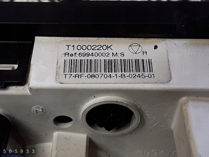 2008 Peugeot 308 Модуль управления кондиционером t1000220k, фото 7