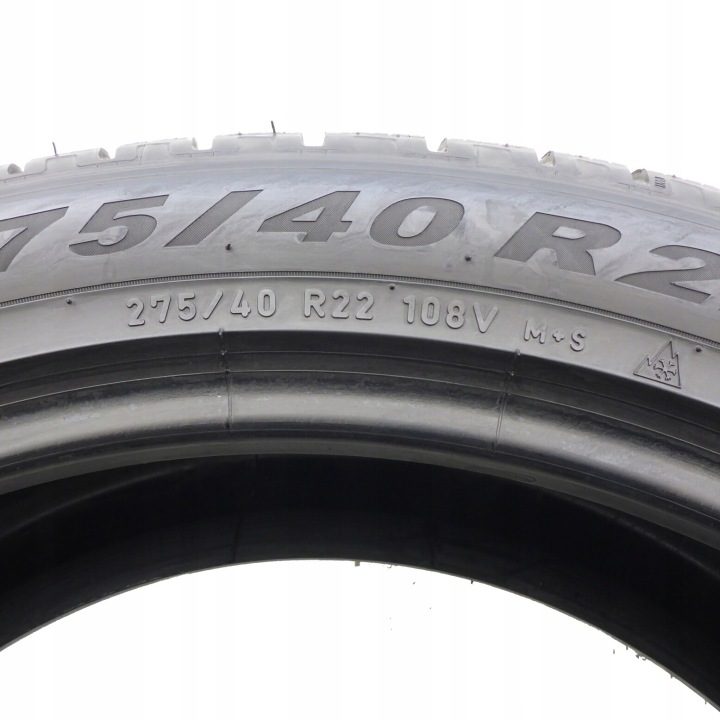 4× Шина зимняя Pirelli Scorpion Winter 275/40R22 108 В сцепление на снегу (3PMSF), фото 9