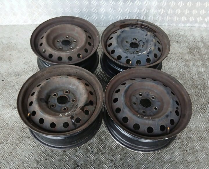 4× Штампованный диск Toyota OE Auris 150 См. фото x 16" 5x114.3 ET 45, фото 1