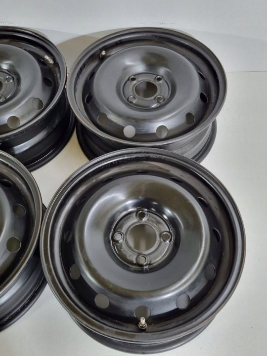 4× Штампованный диск Renault OE 6.0" x 15" 4x100 ET 50, фото 9