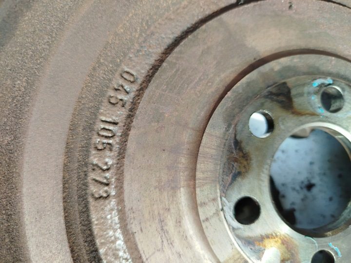 Комплект сцепления VW LUPO (6X1, 6E1) 045105273 1.42L дизель 55 кВт 2002, фото 8